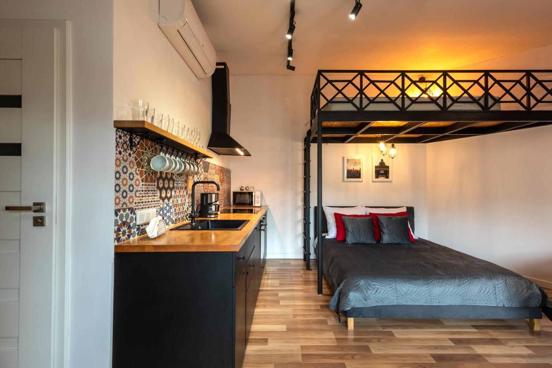Modern Apartment Arizona Studio Old Town Dietla Balcony คราคูฟ ภายนอก รูปภาพ
