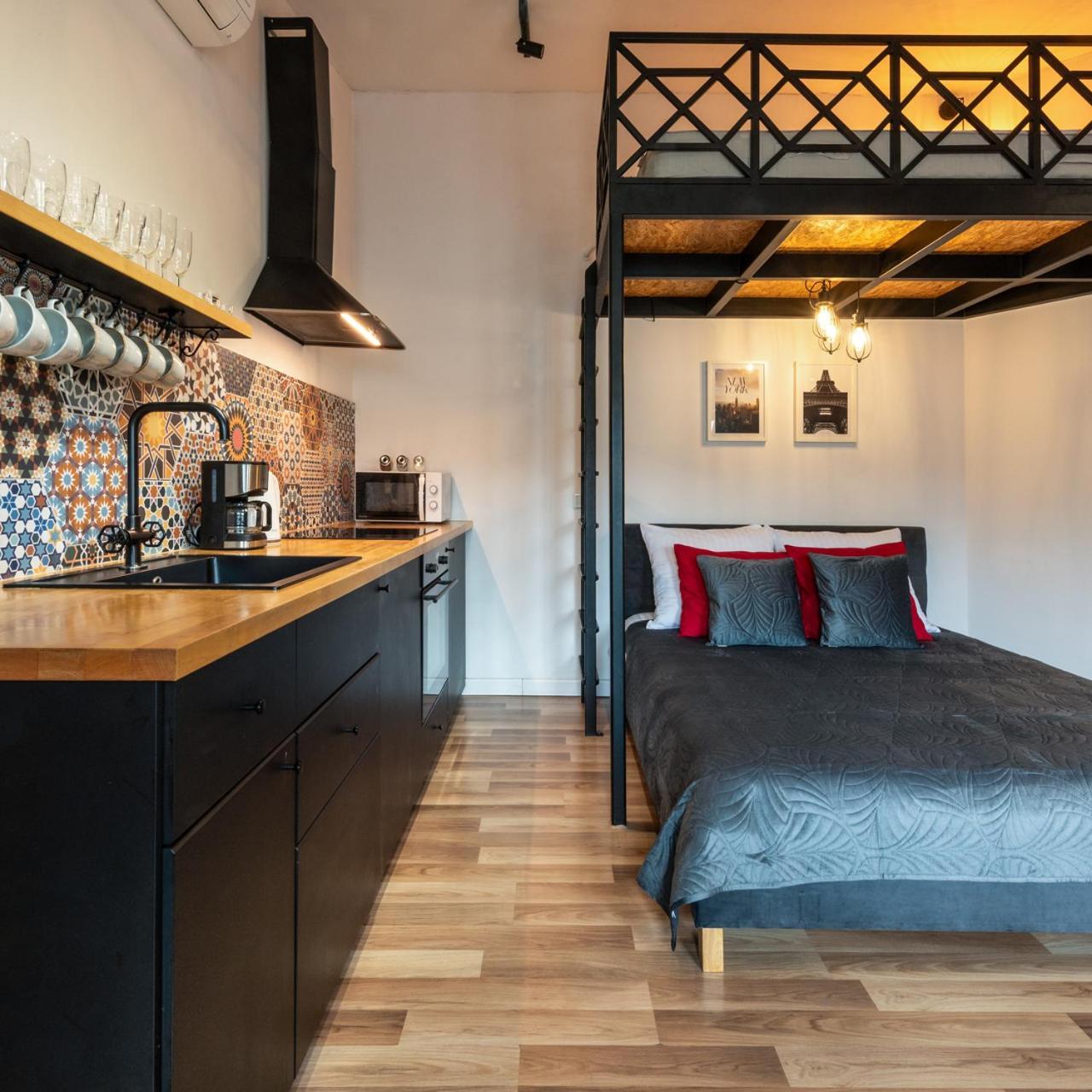 Modern Apartment Arizona Studio Old Town Dietla Balcony คราคูฟ ภายนอก รูปภาพ