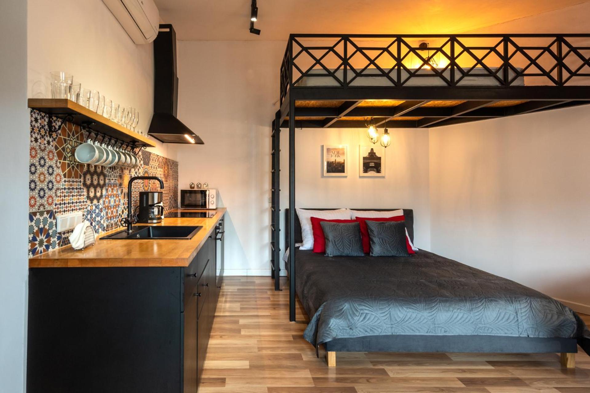 Modern Apartment Arizona Studio Old Town Dietla Balcony คราคูฟ ภายนอก รูปภาพ